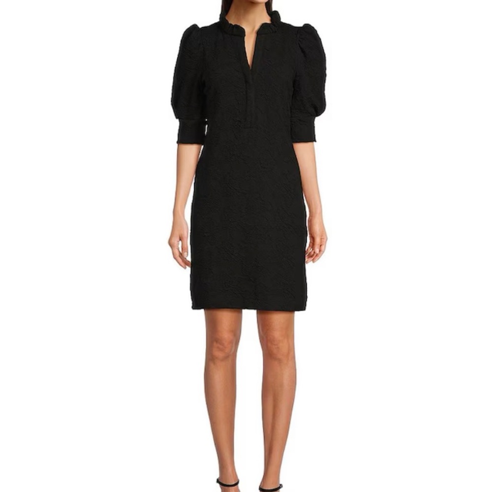 NWT Lilly Pulitzer Noir Knit Pucker Jacquard Dress